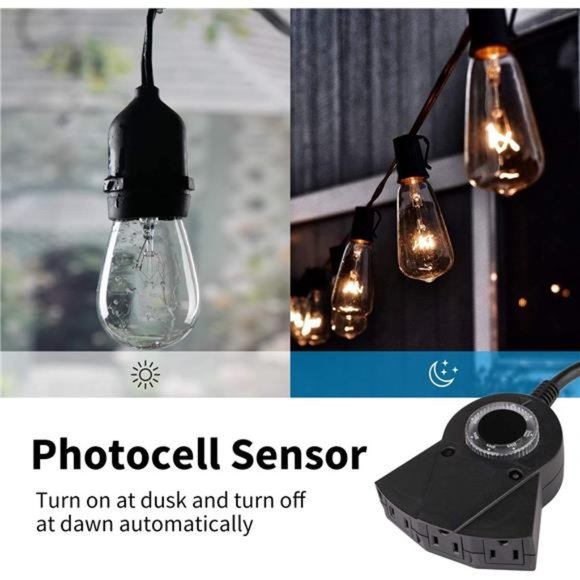 Plug in Timer with Countdown Mode, 3 Grounded Electrical Outlet - Picture 2 of 6